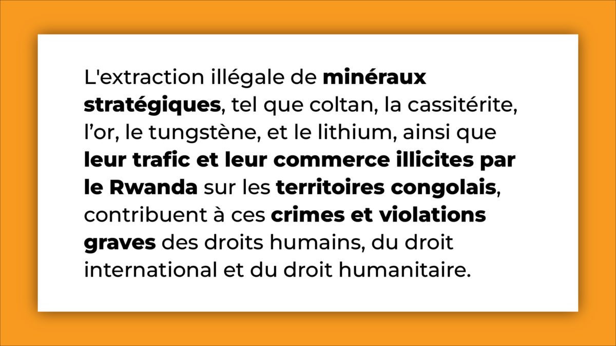 Appel urgent à l’arrêt des atrocités commises par le groupe AFC-M23 soutenu par le Rwanda, et à son retrait de la République démocratique du Congo